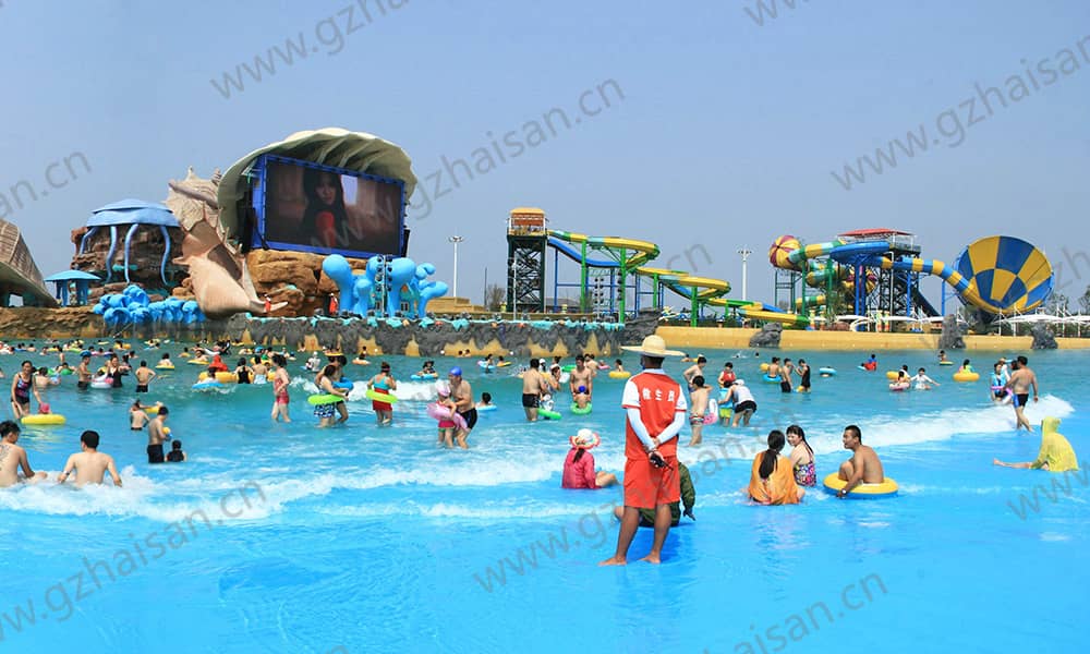 辽宁盖州亚特兰蒂斯海乐园海浪池 辽宁盖州亚特兰蒂斯海乐园海浪池