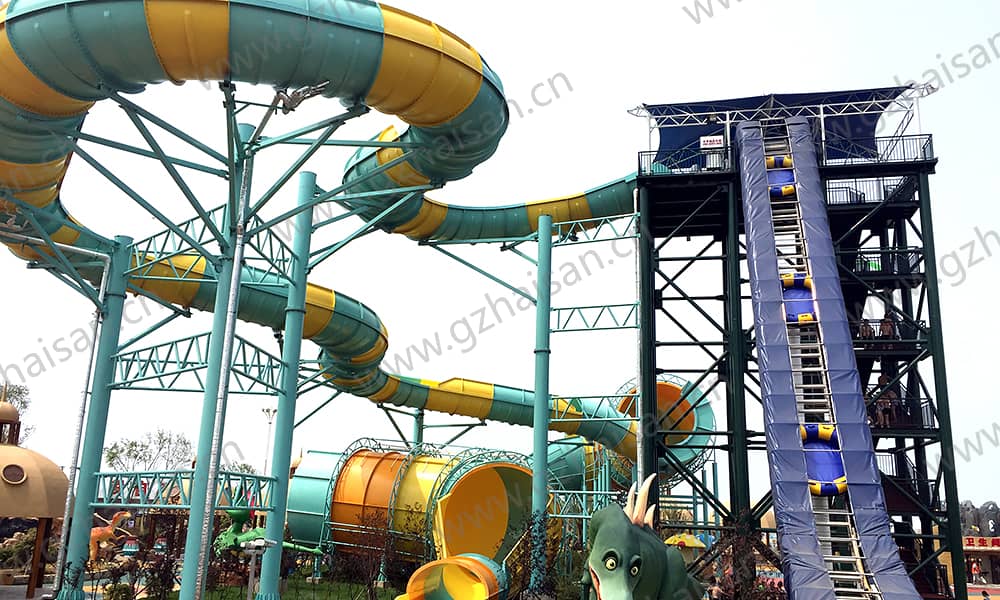 辽宁盖州亚特兰蒂斯海乐园巨蟒滑道 辽宁盖州亚特兰蒂斯海乐园巨蟒滑道