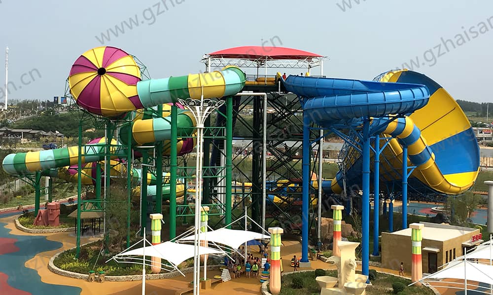 辽宁盖州亚特兰蒂斯海乐园大喇叭、暴风谷组合 辽宁盖州亚特兰蒂斯海乐园大喇叭、暴风谷组合